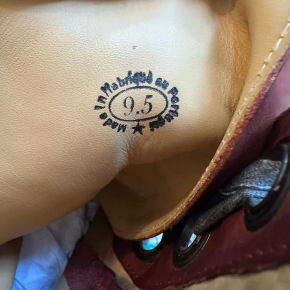 Fluevog NEARLY NEW East End Gladstone reddish brown lace-up boot- 9.5 (fits 10) - Picture 14 of 16